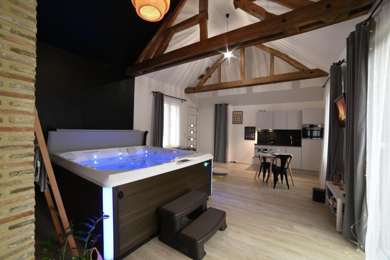 Eaudyssee Maison Avec Spa Privee - Loiret Ladon Dış mekan fotoğraf